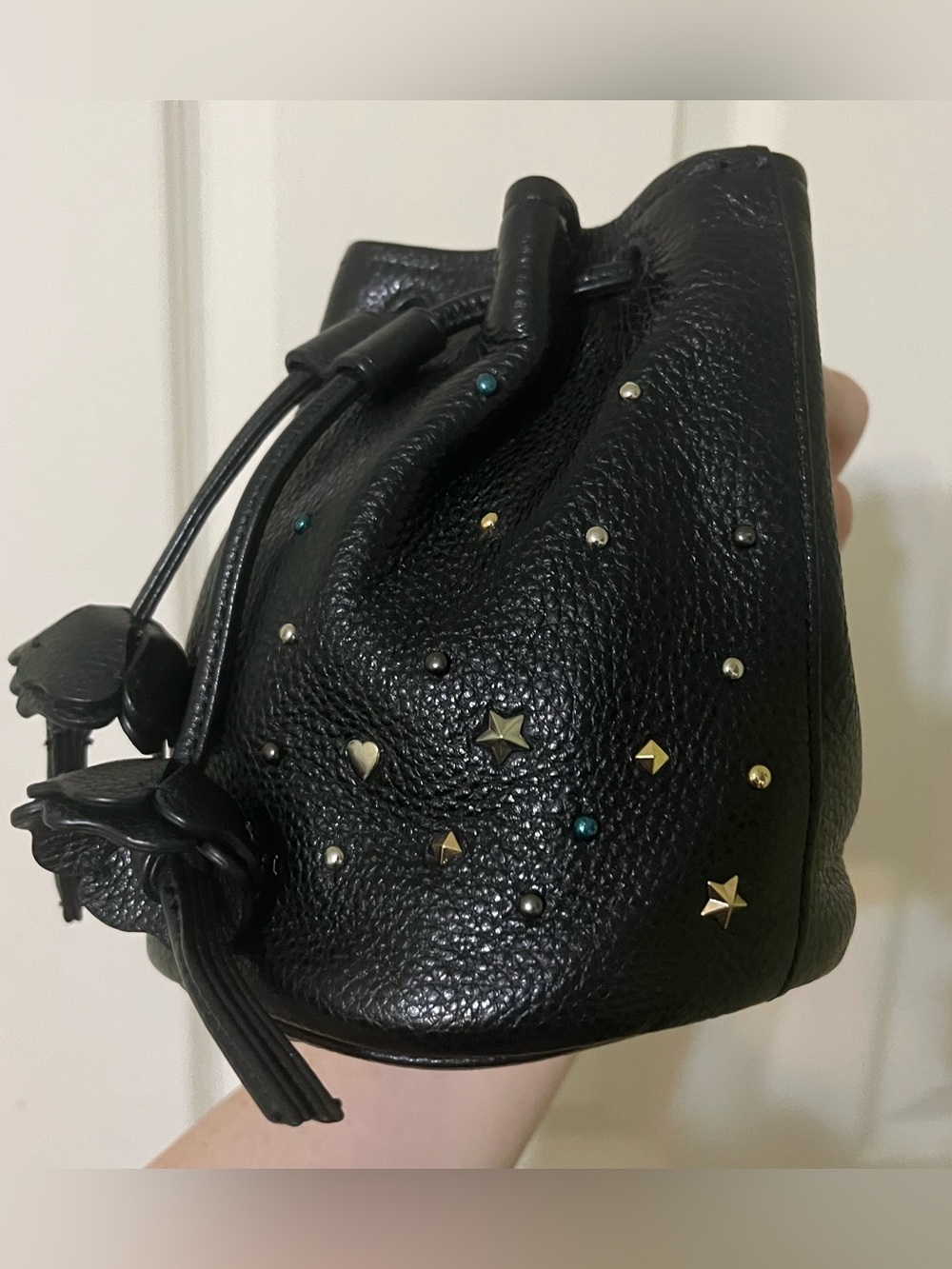 Coach Lunar Rivets Drawstring Pouch! - Picture 3 of 10